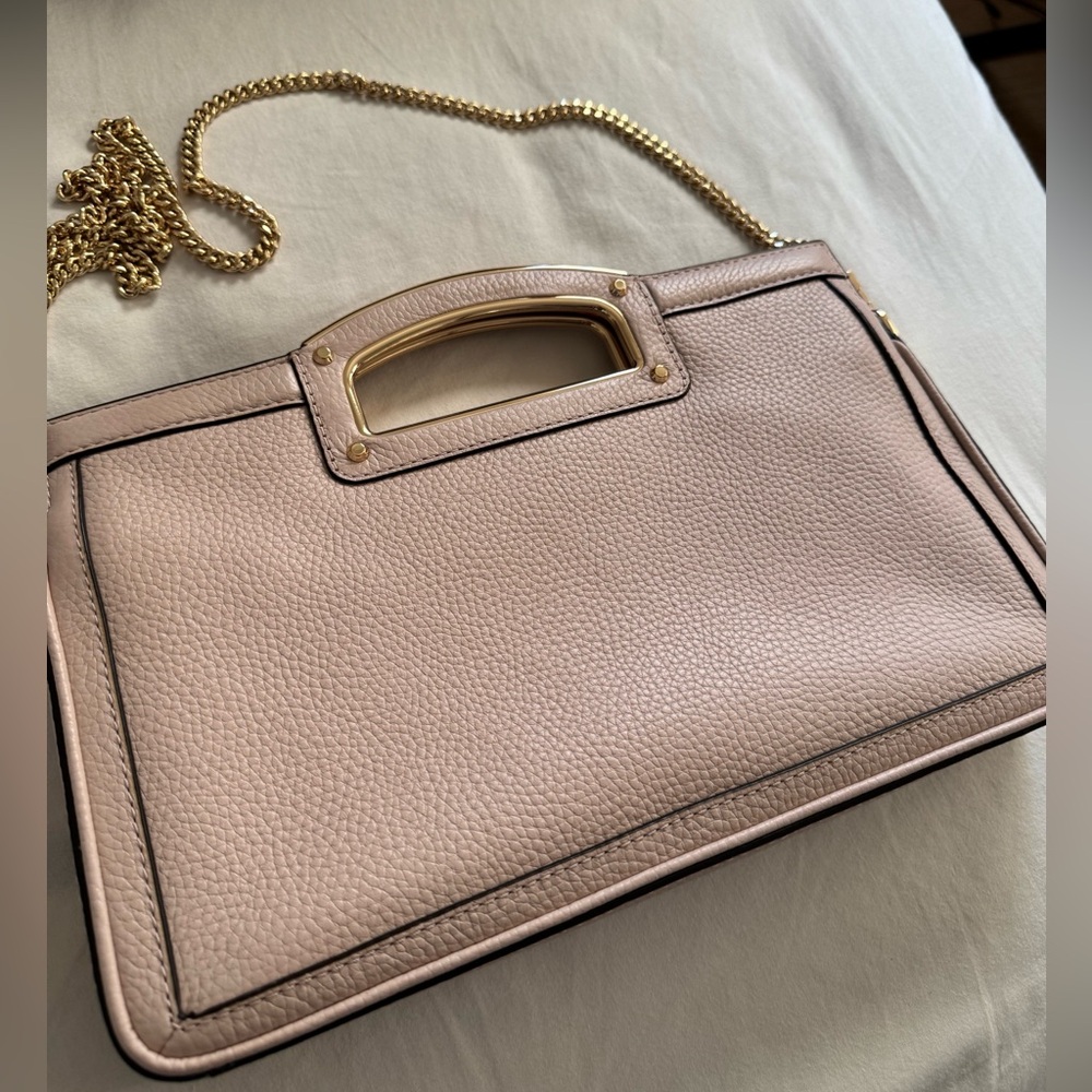 NWOT Michael Kors Berkley Legacy leather clutch bag - Picture 6 of 7